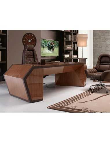 Silla despacho Long Beach cuero Vogue moca Tonino Lamborghini Casa - 4