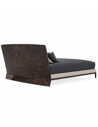 Cama Newent madera de haya acabado nogal Bentley Home - 1
