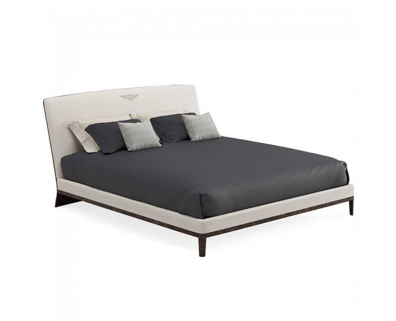 Cama Newent madera de haya acabado nogal Bentley Home - 1