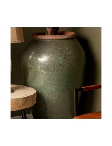 Tinaja Zanzibar Cerámica 64x64x102 Estilo Vintage - 5