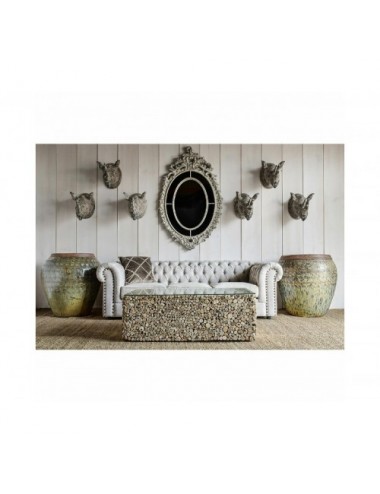 Tinaja Nairobi Cerámica 75x75x85 Estilo Vintage - 5