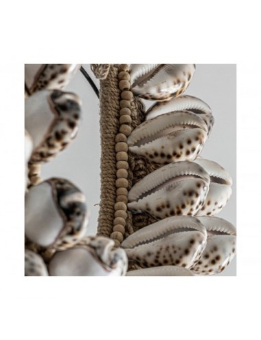 Figura Conchas Resina 36x12x39 Estilo Étnico - 3