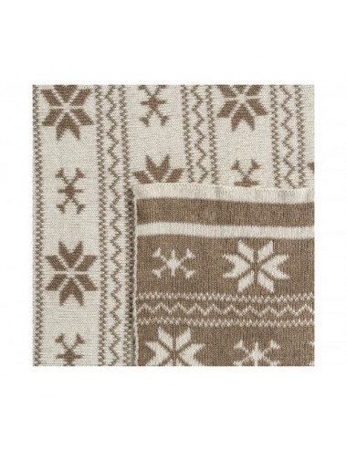 Plaid Snow Algodón 150x125x1 Estilo Shabby Chic - 3