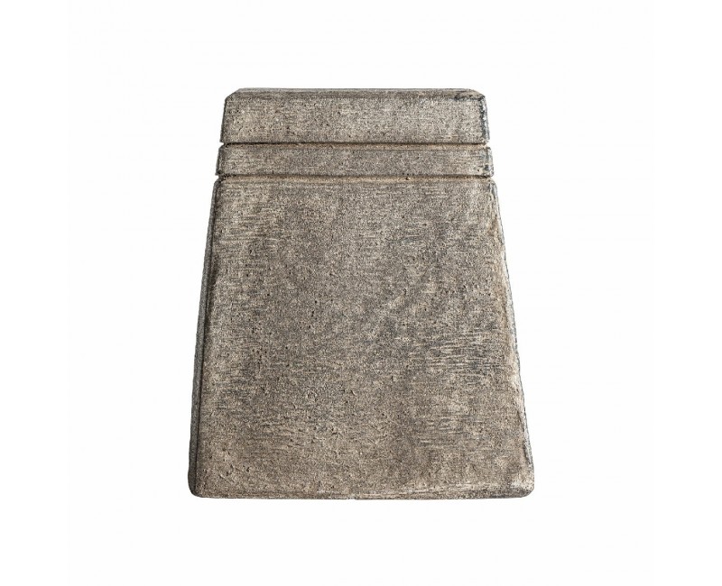 Base Gela Cemento 29x29x35 Estilo Shabby Chic - 1