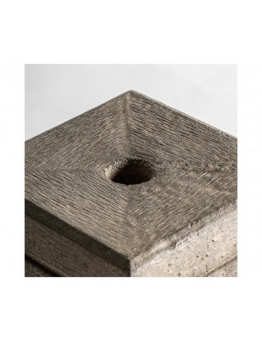 Base Gela Cemento 29x29x35 Estilo Shabby Chic - 3