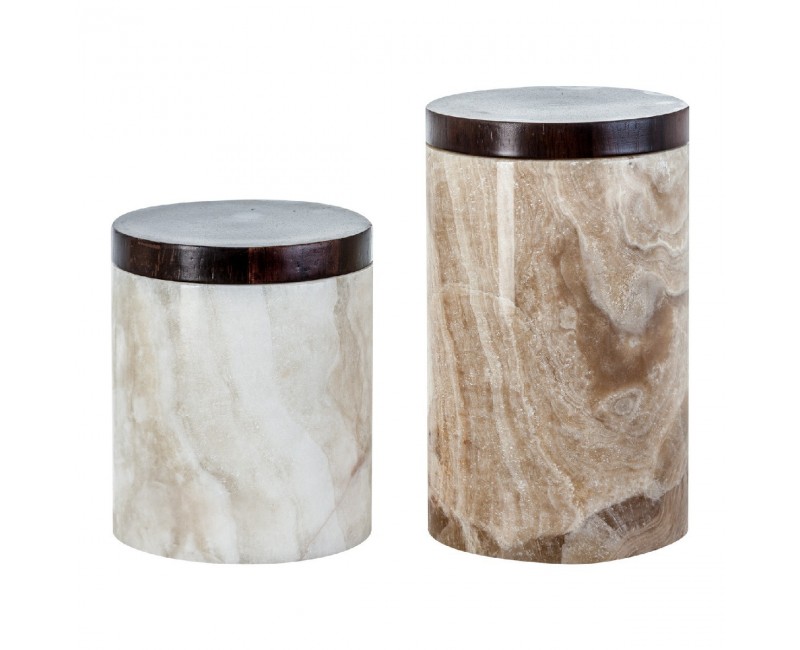 Caja Daily J 2 Onix 10x10x17 10x10x13 Estilo Colonial - 1