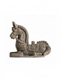 Figura Decorativa Caballo Terracota 54x20x46 Estilo Oriental - 1