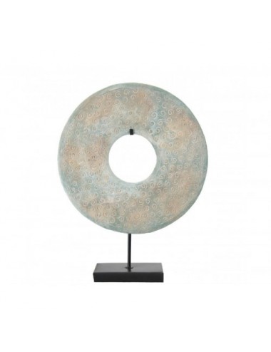 Figura Decorativa Resina 35,5x13x48 Estilo Nórdico - 1