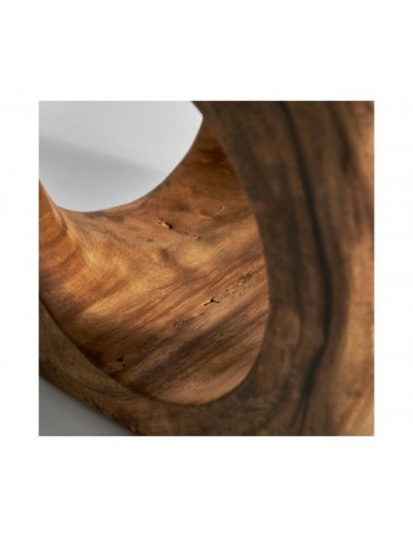 Reposapiés Arusa Madera Suar 40x40x40 Estilo Étnico - 4