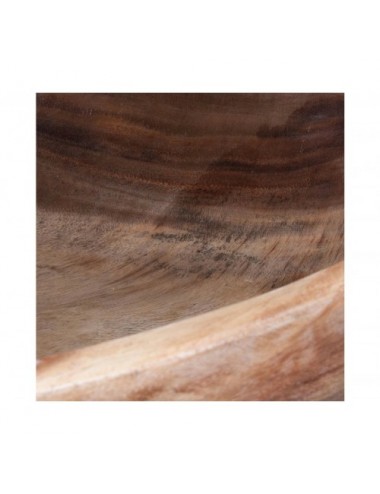 Cuenco Nakuru Madera De Acacia 51x51x13 Estilo Colonial - 1