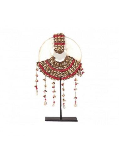 Figura Collar Piedra Piedra 18x7x40 Estilo Étnico - 1