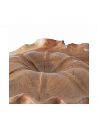 Centro Dallas Madera De Teka 49x49x5 Estilo Étnico - 1