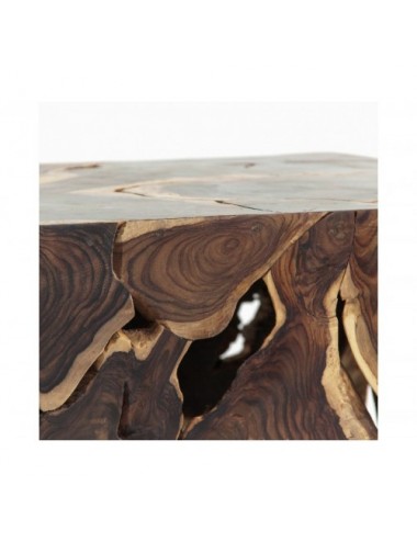 Mesa De Centro Sabha Madera Pasania 120x80x45,5 Estilo Étnico - 3