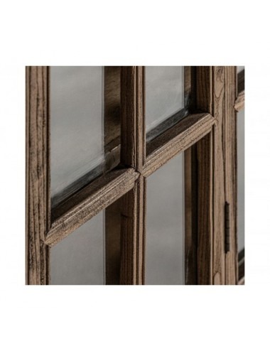 Vitrina Tartu Madera De Olmo 130x45x175 Estilo Colonial - 4