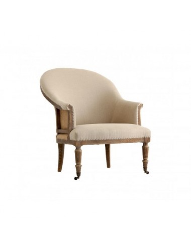 Sillón Ault Madera De Fresno 76x90x92 Estilo Clásico - 1