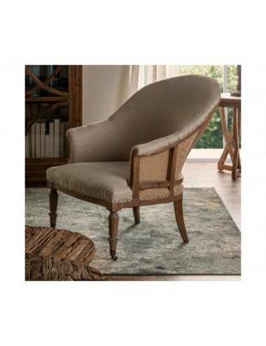 Sillón Ault Madera De Fresno 76x90x92 Estilo Clásico - 6