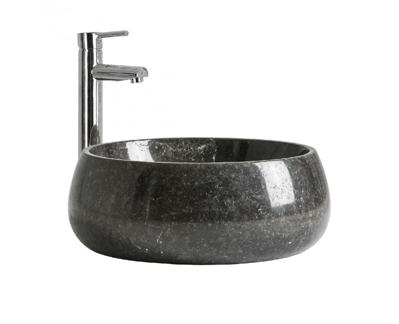 Lavabo Capricornio Mármol 41x41x16 Estilo Contemporáneo - 1