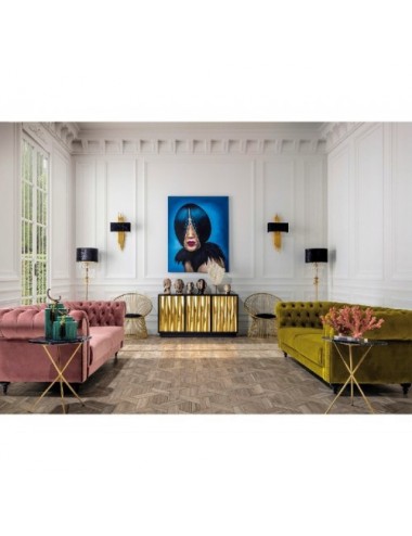 Busto Robin Madera Petrificada 17x12x22 Estilo Étnico - 7