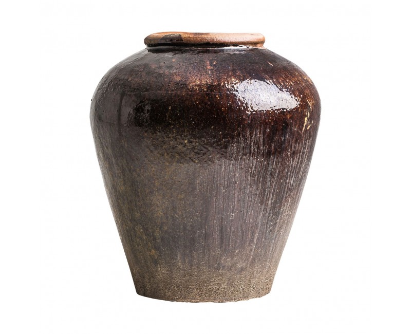 Tinaja Lappe Cerámica 55x55x65 Estilo Colonial - 1