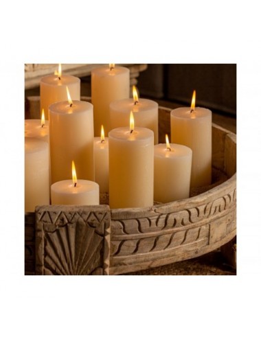 Vela Grasle Cera 10x10x10 Estilo Clásico - 1