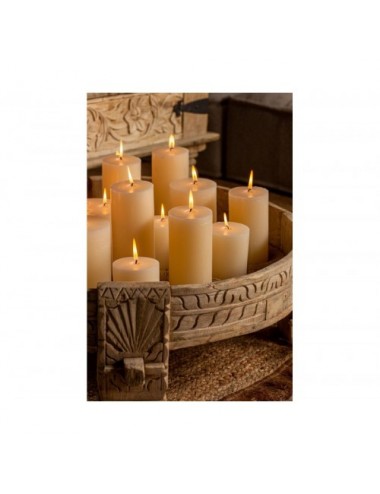 Vela Grasle Cera 10x10x10 Estilo Clásico - 3