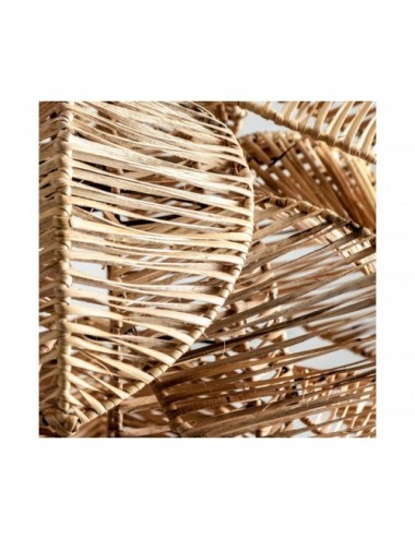 Lámpara De Colgar Ratán 70x70x60 Estilo Contemporáneo - 3