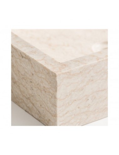 Lavabo Haumea Piedra 50x35x12 Estilo Contemporáneo - 3