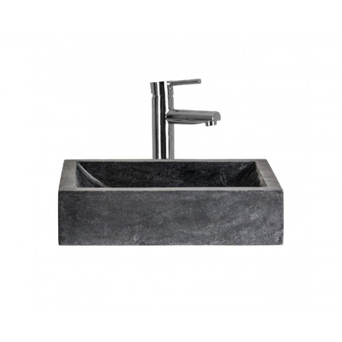 Lavabo Haumea Piedra 50x35x12 Estilo Colonial - 1