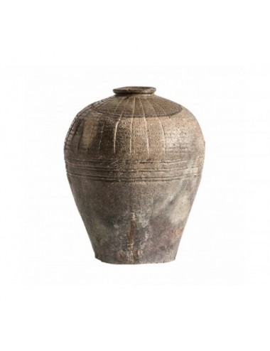 Jarrón Gawan Cerámica 36x36x48 Estilo Oriental - 1