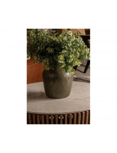 Jarrón Gawan Cerámica 36x36x48 Estilo Oriental - 4