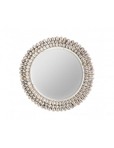 Espejo Tholy Concha 102x7x102 Estilo Nórdico - 1