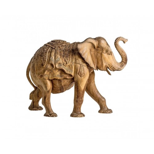 Figura Decorativa Elephant Madera Tropical 66x33x50 Estilo Étnico - 1