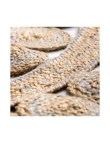 Alfombra Zulai Cáñamo 250x250x1 Estilo Étnico - 3