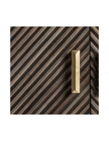 Mueble Tv Kraj Hierro 200x45x66 Estilo Art Deco - 6