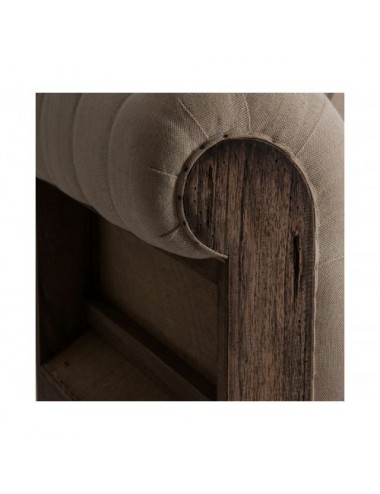 Sofá Gore Madera Tropical 238x90x80 Estilo Vintage - 5