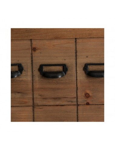 Barra De Bar Joutel Madera De Pino Reciclado 250x73x103 Estilo Industrial - 4