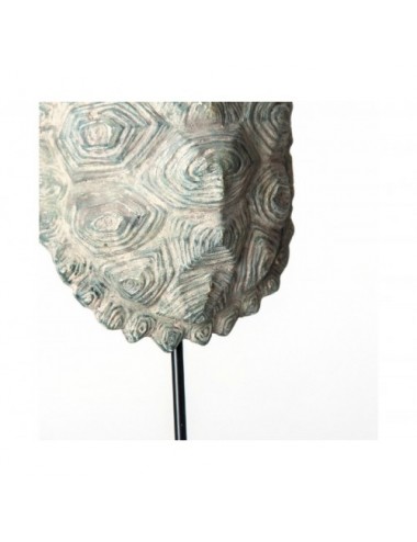 Figura Decorativa Caparazón Tortuga Resina 19x14x45 Estilo Nórdico - 1