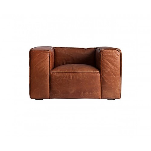 Sillón Kurza Madera De Abeto 118x98x68 Estilo Vintage - 1