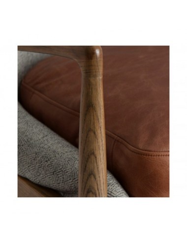 Sillón Elati Madera De Abeto 67x72x83 Estilo Vintage - 6