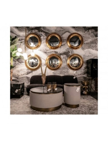 Espejo Almesso Resina 81x8x81 Estilo Clásico - 4