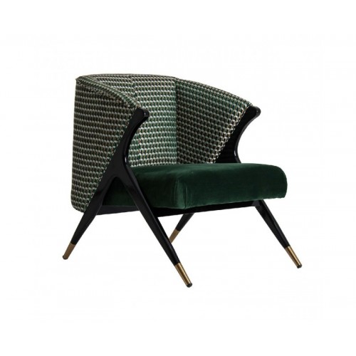 Sillón Kelheim Madera De Pino 73x83x80 Estilo Contemporáneo - 1