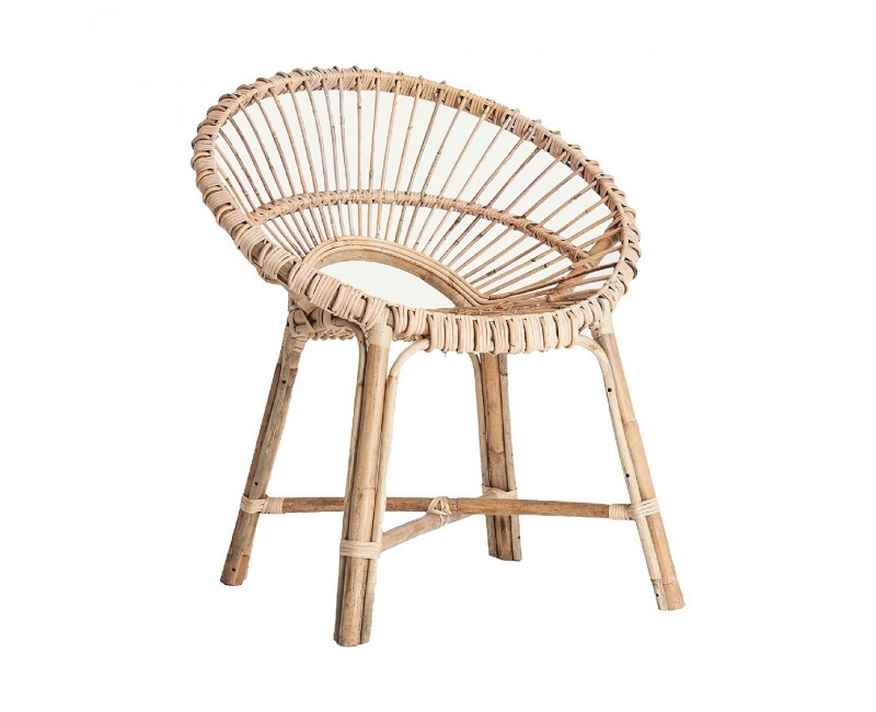 Sillón Chilaw Ratán 74x61x85 Estilo Contemporáneo - 1