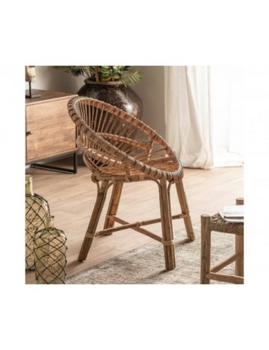 Sillón Chilaw Ratán 74x61x85 Estilo Contemporáneo - 7