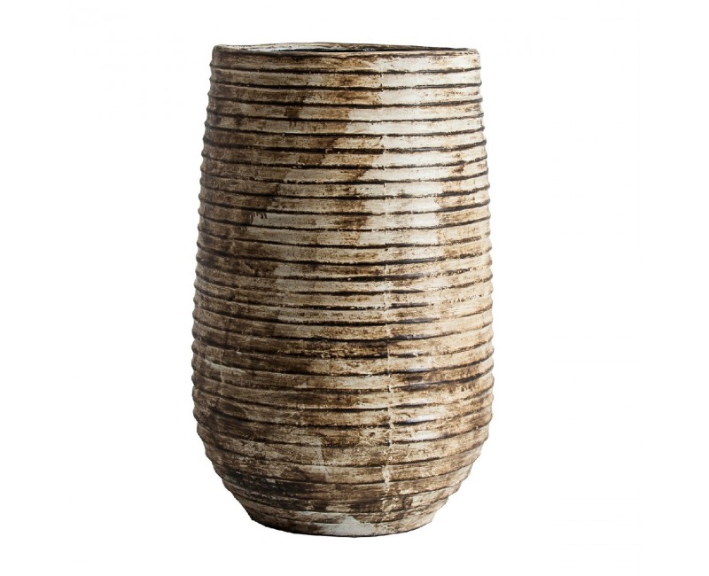 Tinaja Aleksy Terracota 48x48x70 Estilo Vintage - 1