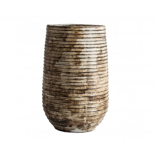 Tinaja Aleksy Terracota 48x48x70 Estilo Vintage - 1