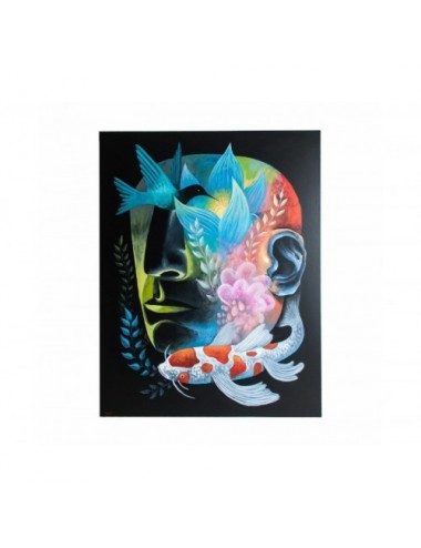 Lienzo Nael Lienzo 140x4x180 Estilo Contemporáneo - 1