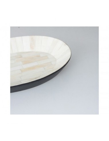 Bandeja Zonza Hueso 28x18x3 Estilo Art Deco - 1
