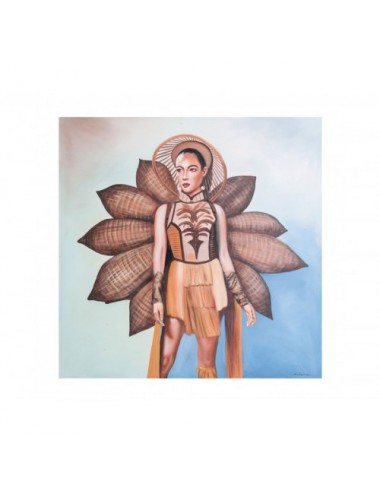 Lienzo Olivia Lienzo 140x4x140 Estilo Contemporáneo - 1