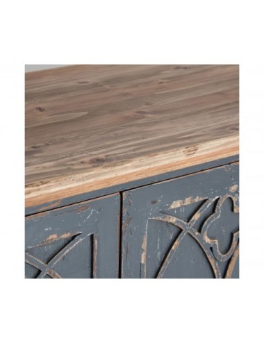 Aparador Suzara Madera De Pino 198x50x85 Estilo Provenzal - 5