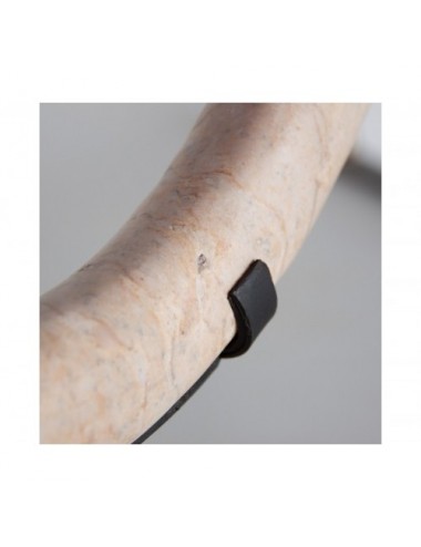 Figura Decorativa Mármol 30x10x43 Estilo Oriental - 1